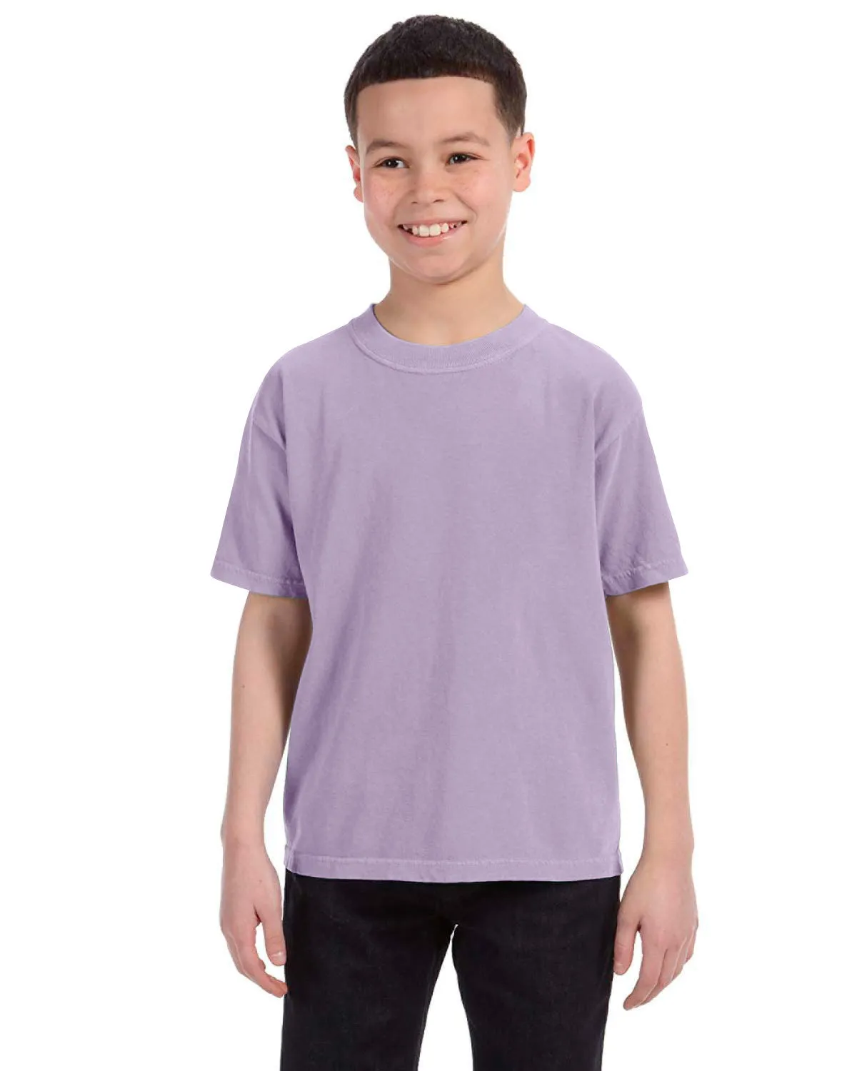 1717- Comfort Color-CUSTOM PUFF Youth Midweight T-Shirt