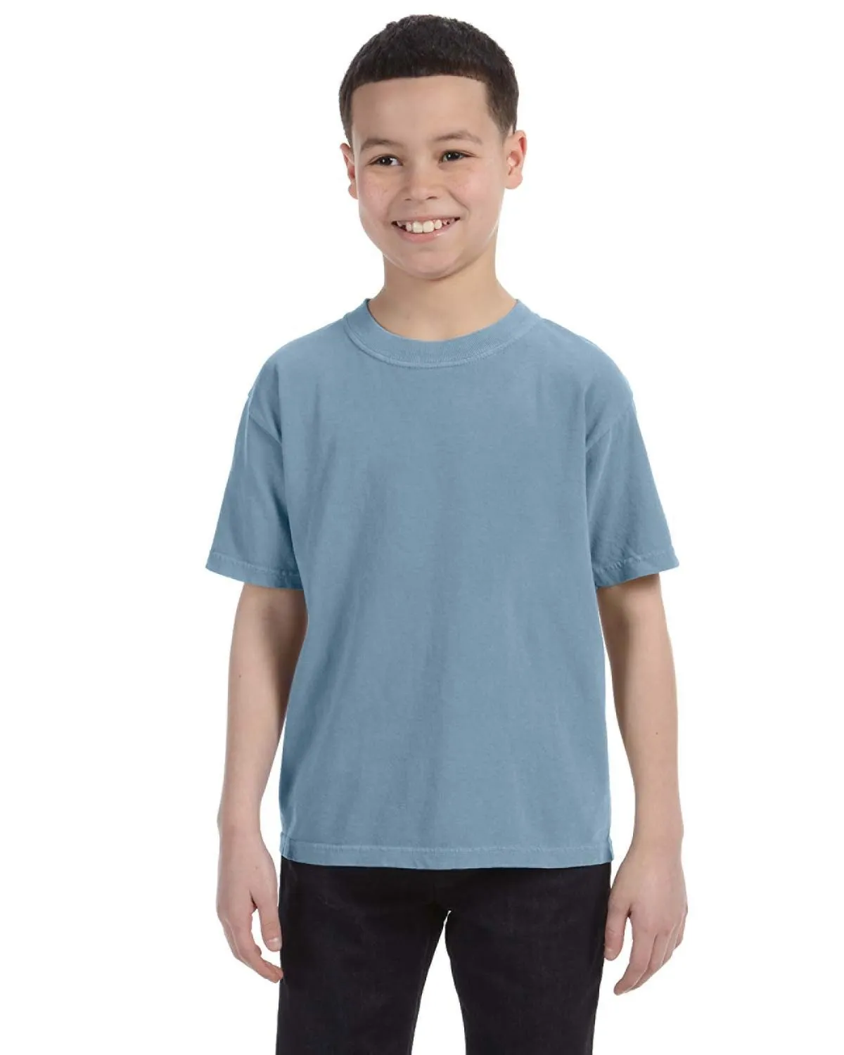 1717- Comfort Color-CUSTOM PUFF Youth Midweight T-Shirt