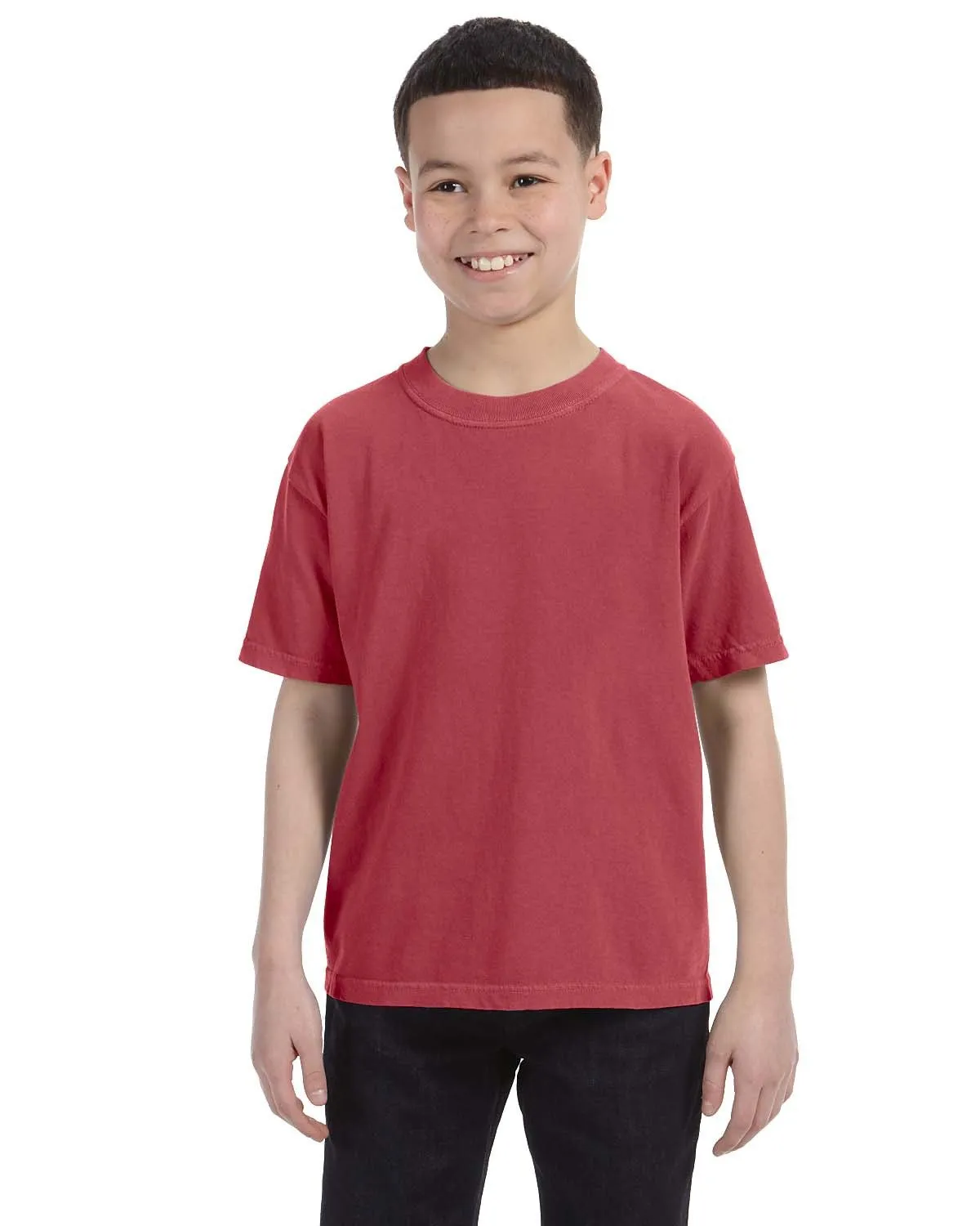 1717- Comfort Color-CUSTOM PUFF Youth Midweight T-Shirt