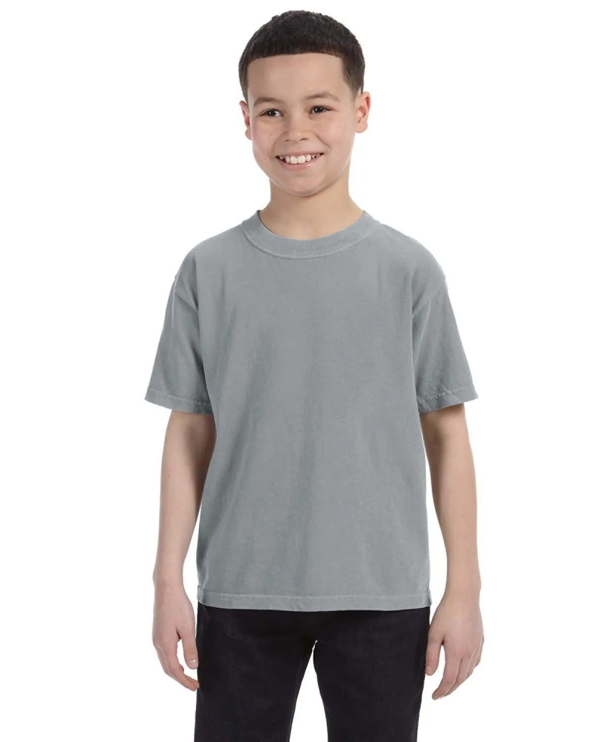1717- Comfort Color-CUSTOM PUFF Youth Midweight T-Shirt