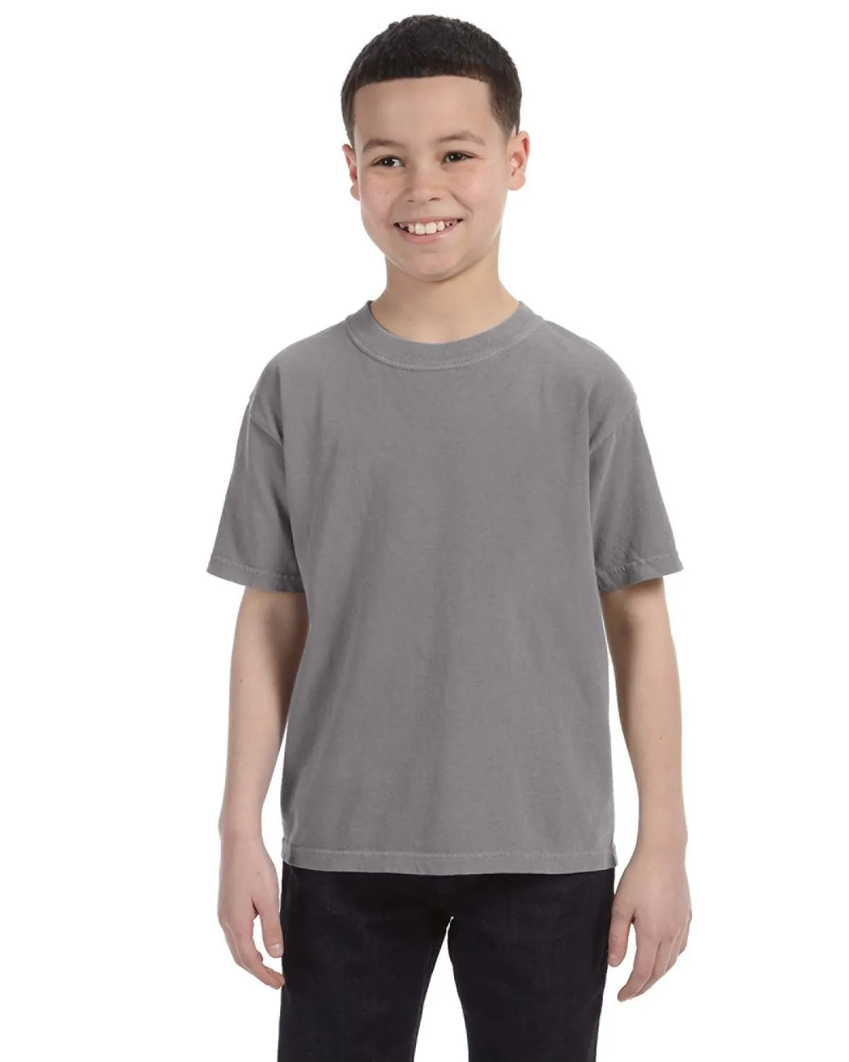 1717- Comfort Color-CUSTOM PUFF Youth Midweight T-Shirt