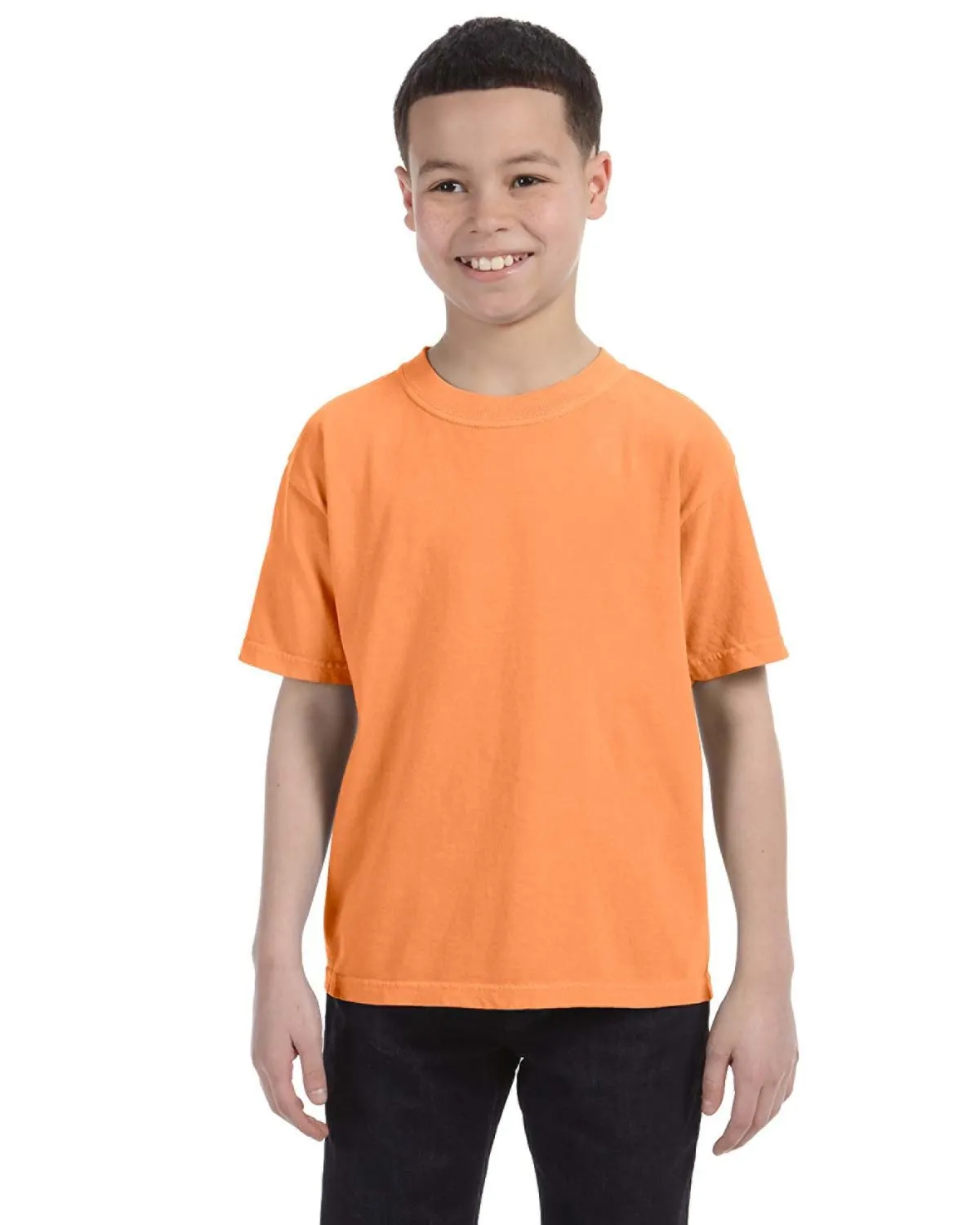 1717- Comfort Color-CUSTOM PUFF Youth Midweight T-Shirt