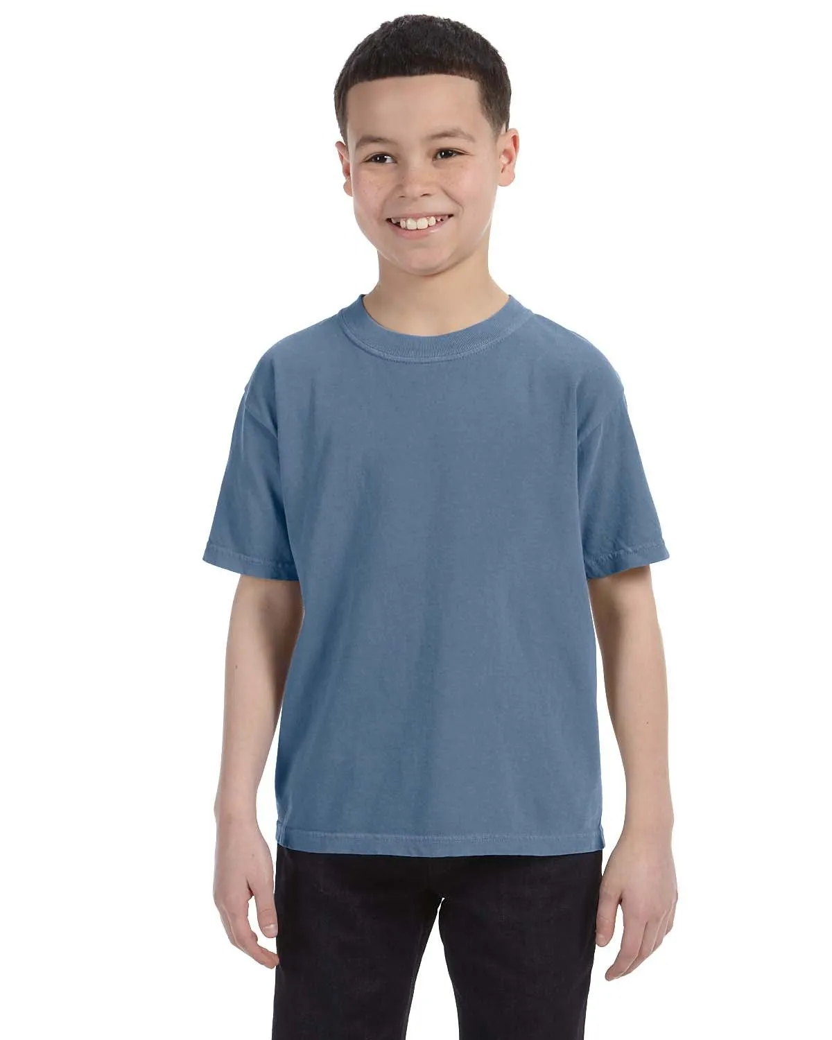 1717- Comfort Color-CUSTOM PUFF Youth Midweight T-Shirt