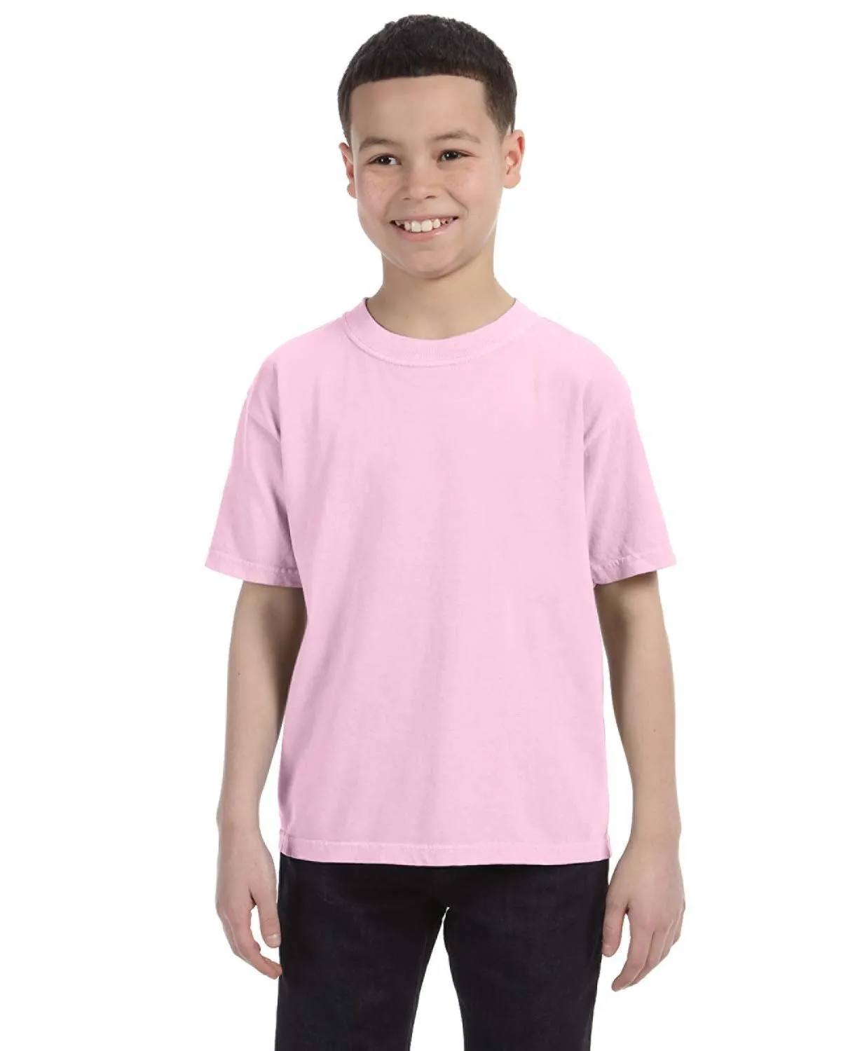1717- Comfort Color-CUSTOM PUFF Youth Midweight T-Shirt