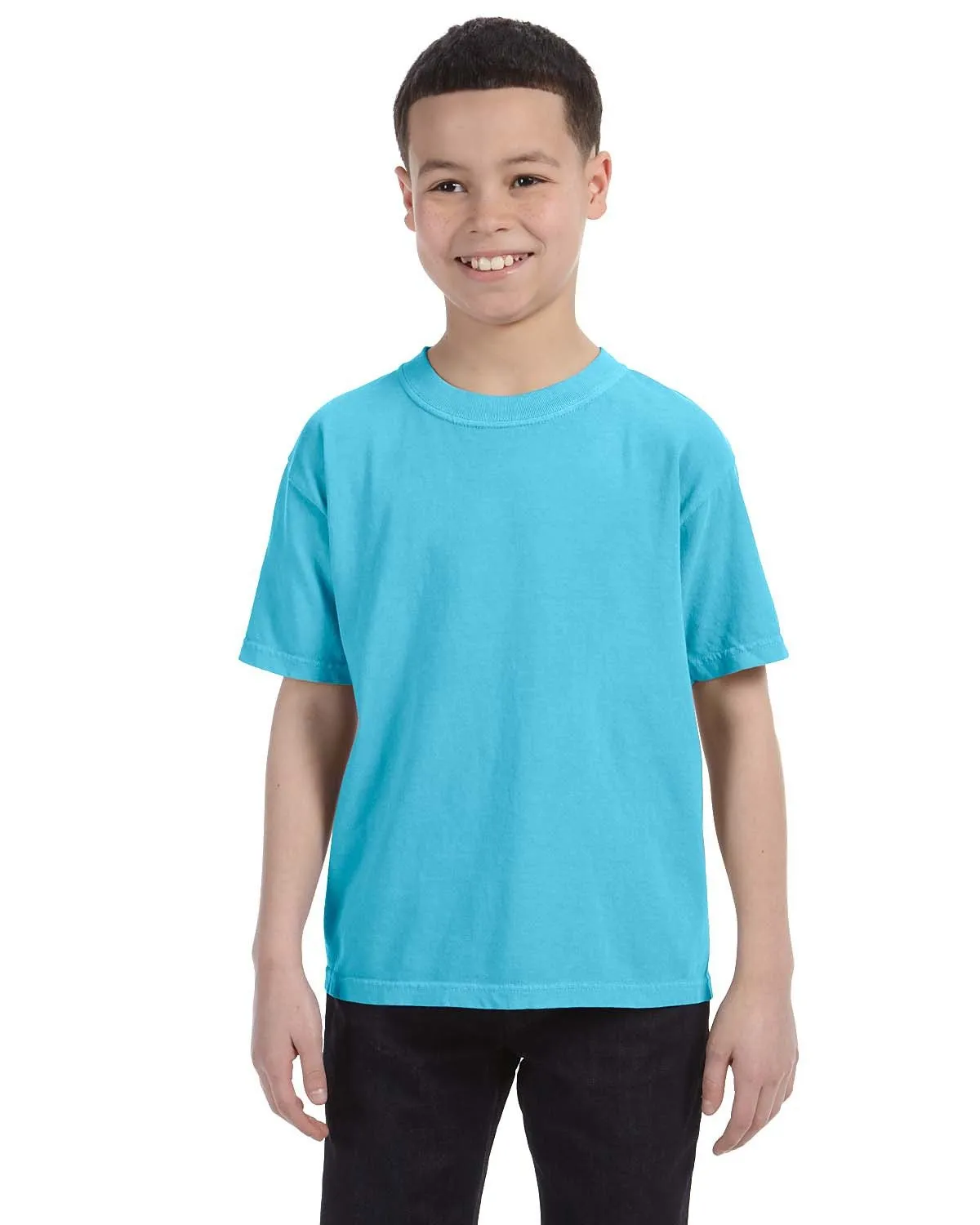 1717- Comfort Color-CUSTOM PUFF Youth Midweight T-Shirt