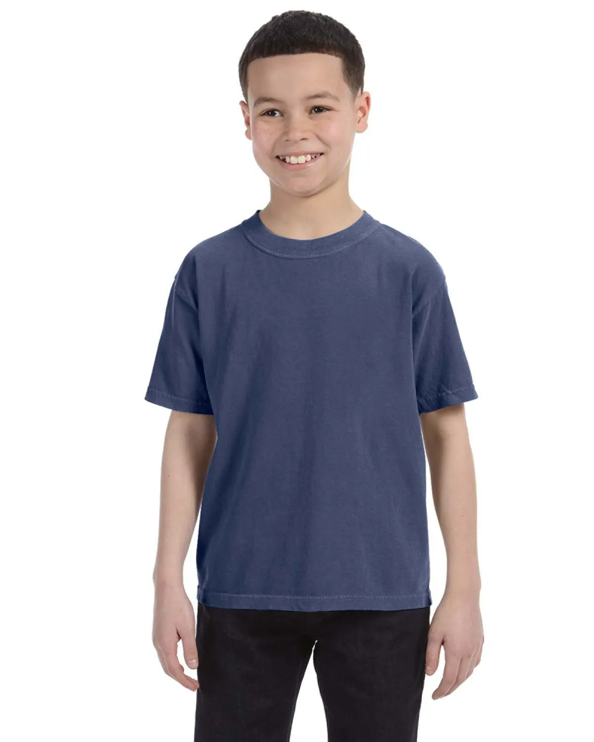 1717- Comfort Color-CUSTOM PUFF Youth Midweight T-Shirt