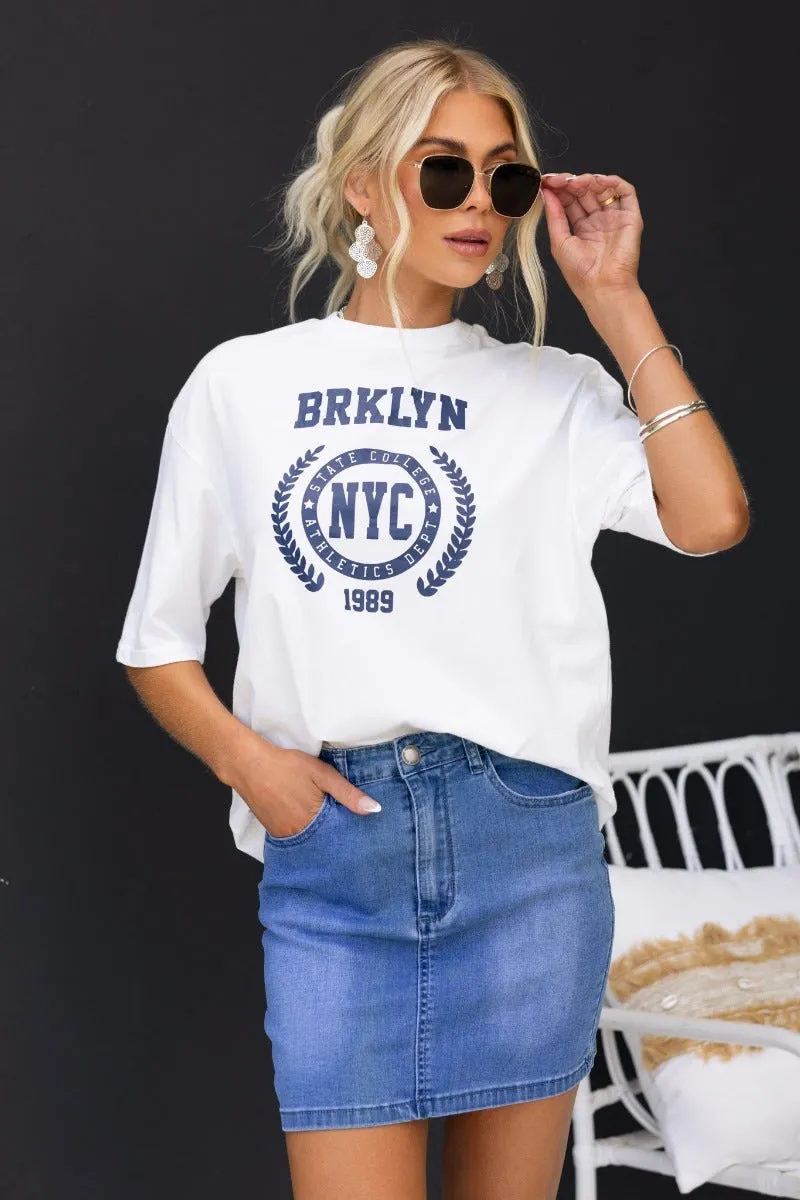 Alley Denim Skirt