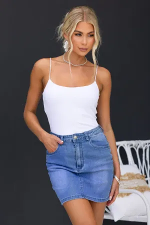 Alley Denim Skirt