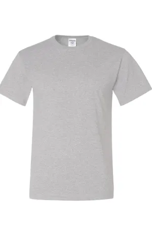 America Flag Puff Vinyl Dri-Power 50/50 Tee