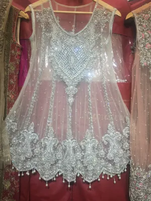 Beautiful Gray & Silver Paplam Net Model # W836
