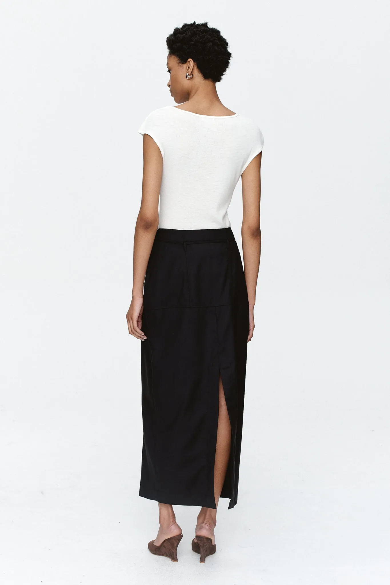 BERTIE SKIRT - BLACK