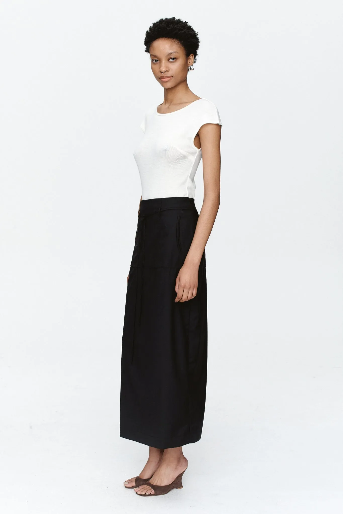 BERTIE SKIRT - BLACK