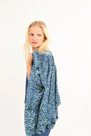 BLUE PRINT CROSS-OVER BLAZER