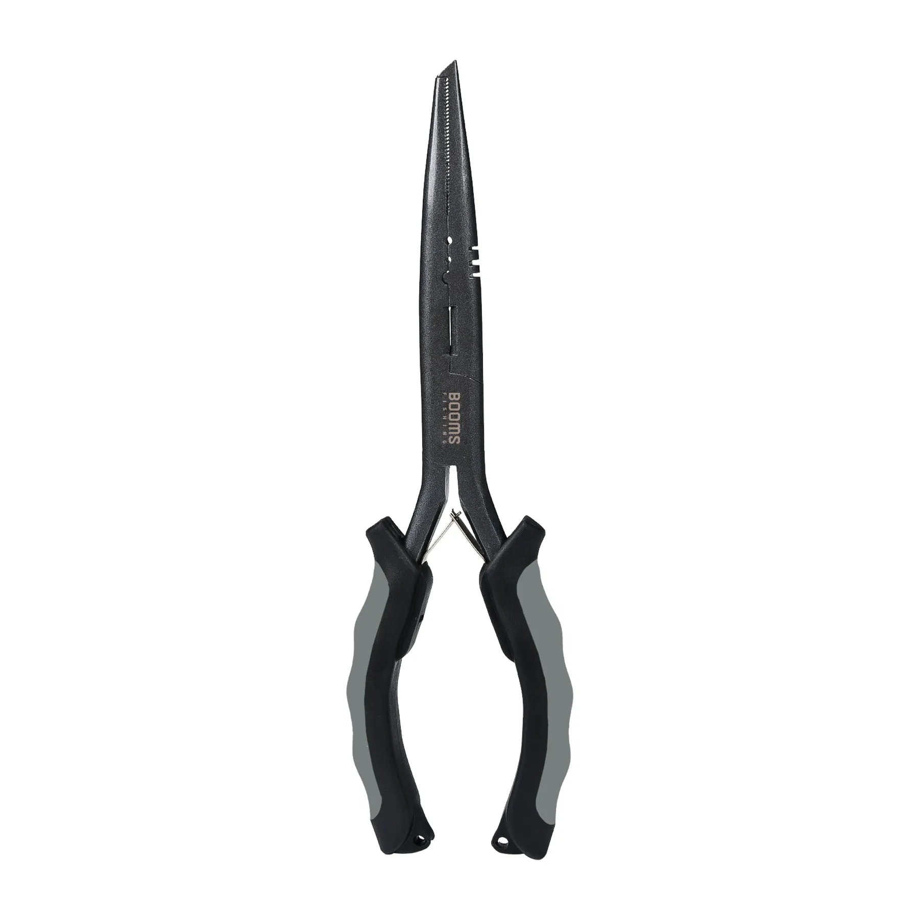 Booms F03 Fisherman's Fishing Pliers 23cm Long Nose Hook Remover Tools Stainless Steel Line Cutter Scissors