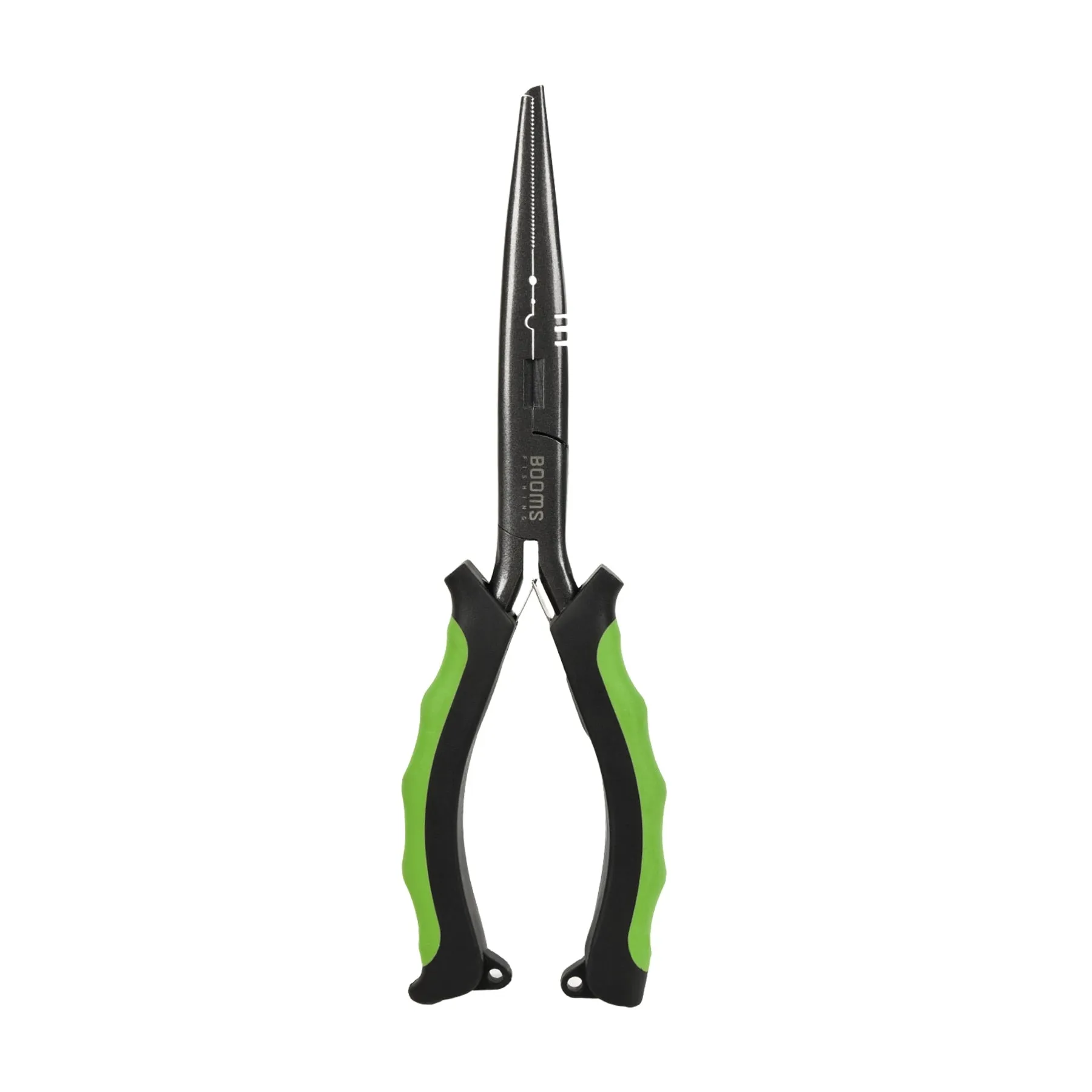 Booms F03 Fisherman's Fishing Pliers 23cm Long Nose Hook Remover Tools Stainless Steel Line Cutter Scissors