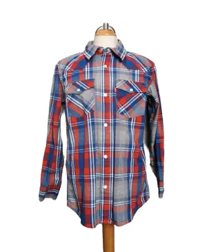 BOY SIZE MEDIUM (10/12 YEARS) LEVI'S, Long sleeve Button Down Dress Shirt EUC B33