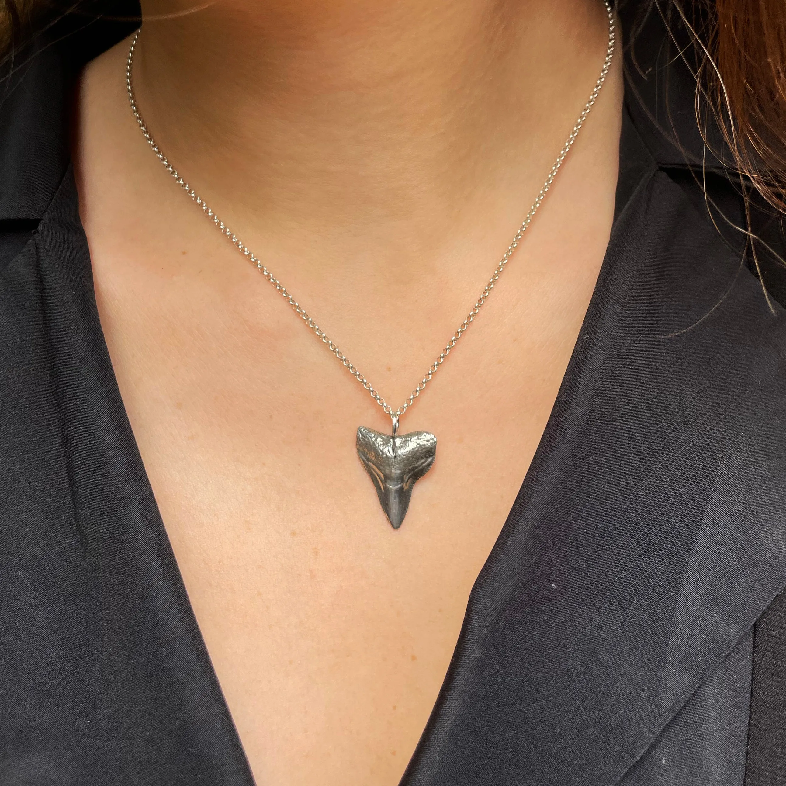 Bull Shark Straight Tooth Necklace