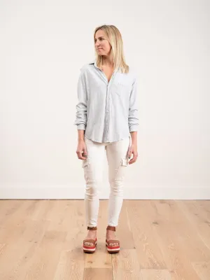button down shirt - grey melange