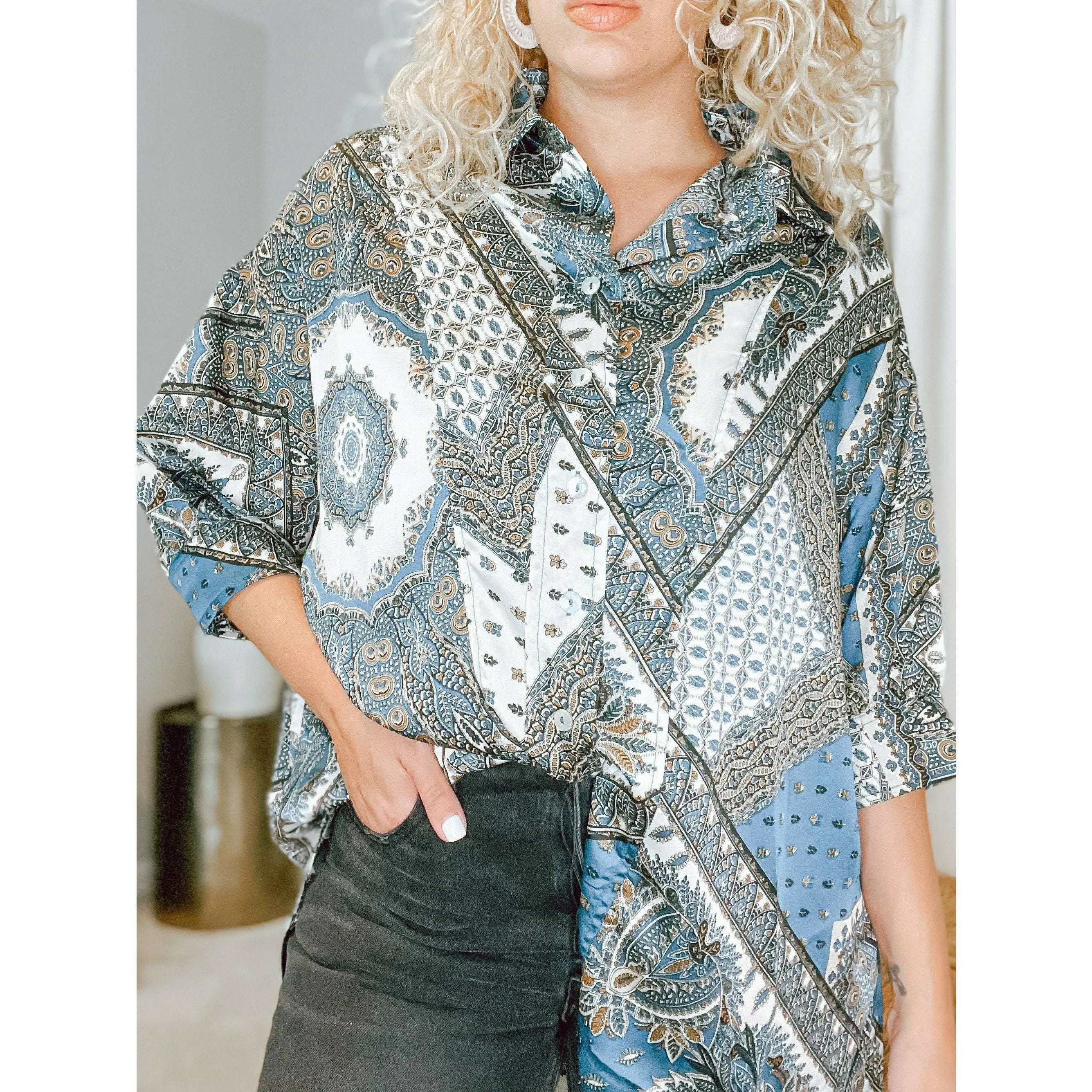 Carissa Top (Navy)