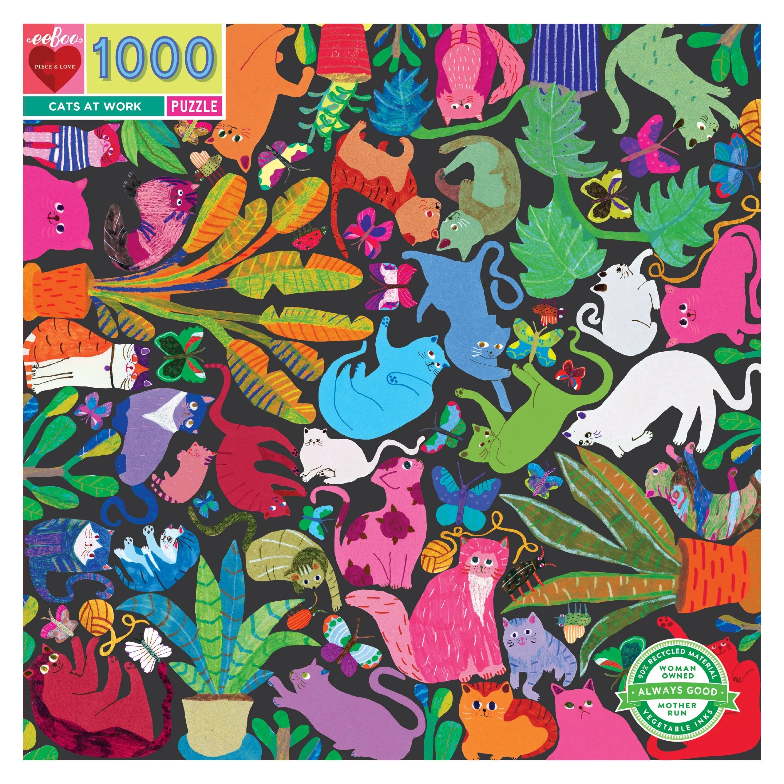 Cats at Work Puzzle