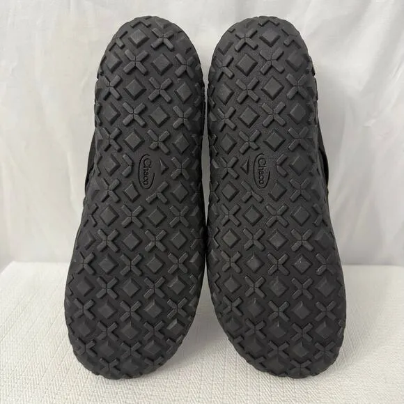 Chaco Ramble Puff Ankle Boot Mens Size 10 Black Slip On Comfort