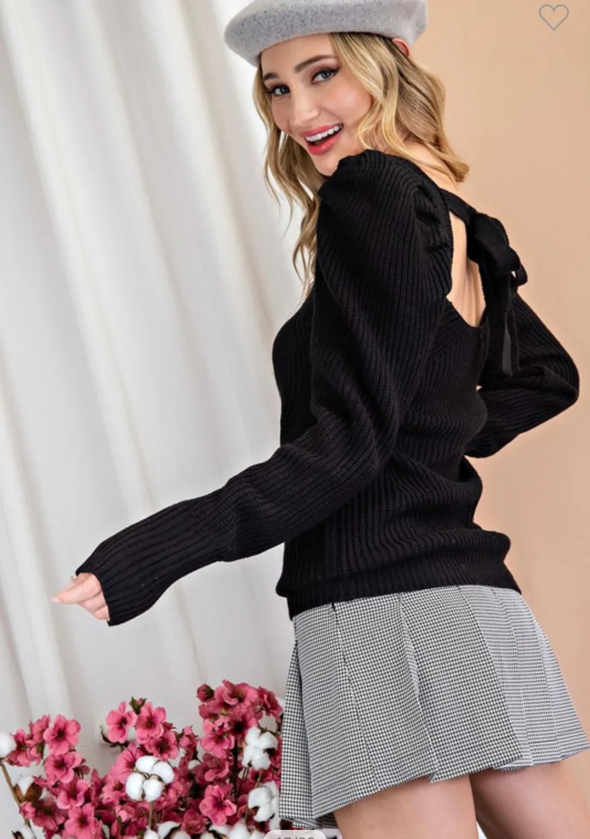 Chelsea Puff Sleeve Sweater