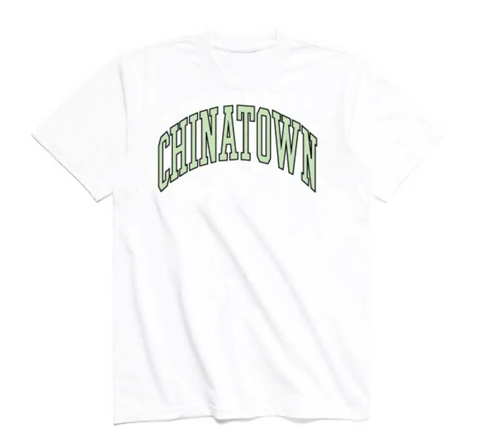 CHINATOWN SEAFOAM PUFF ARC TEE
