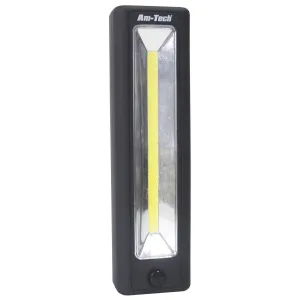 Cob Led Torch Work Light 3W Ultra-bright   Hook   Batteries