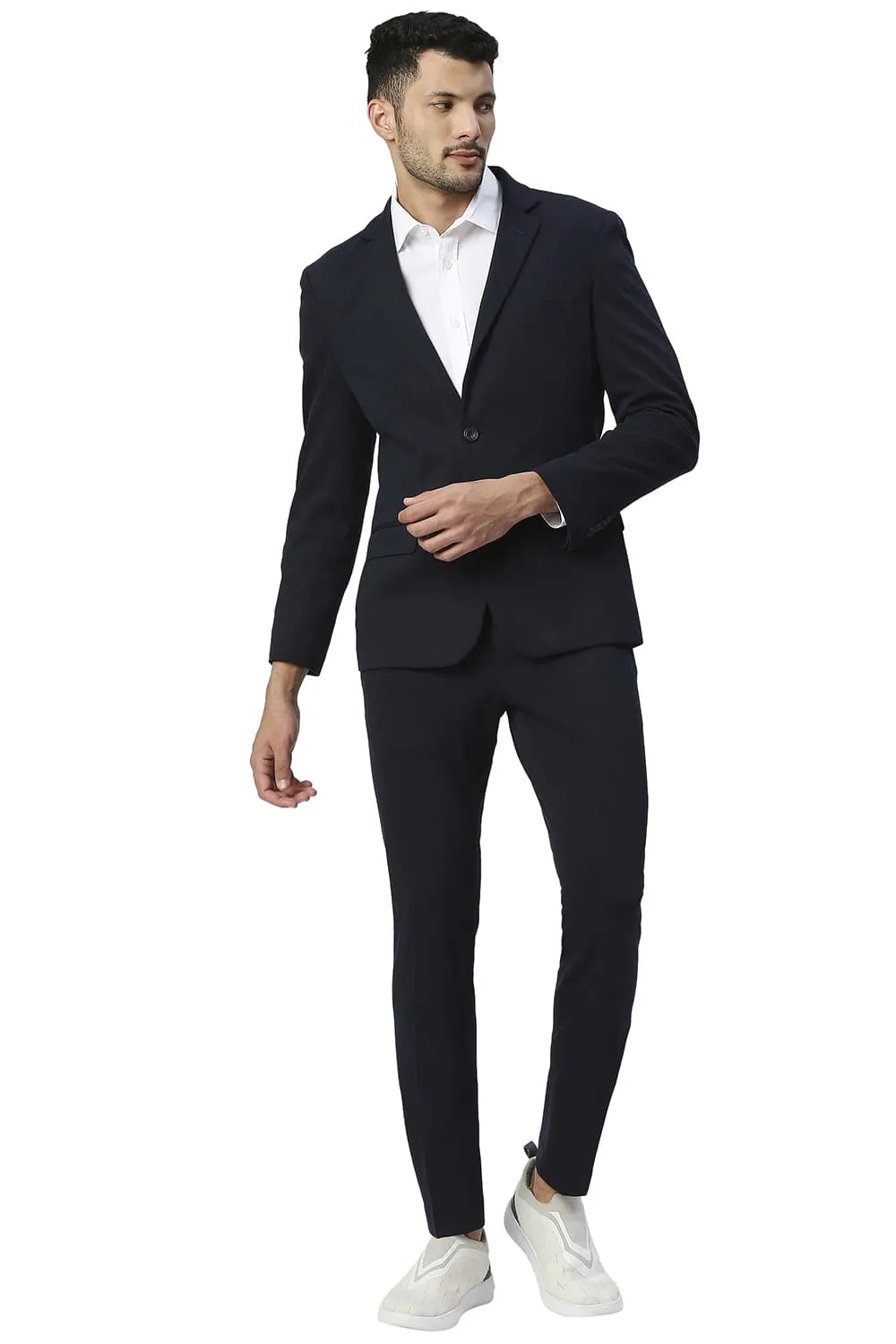 Comfort Fit Poly Rayon Stretch Knit Blazers
