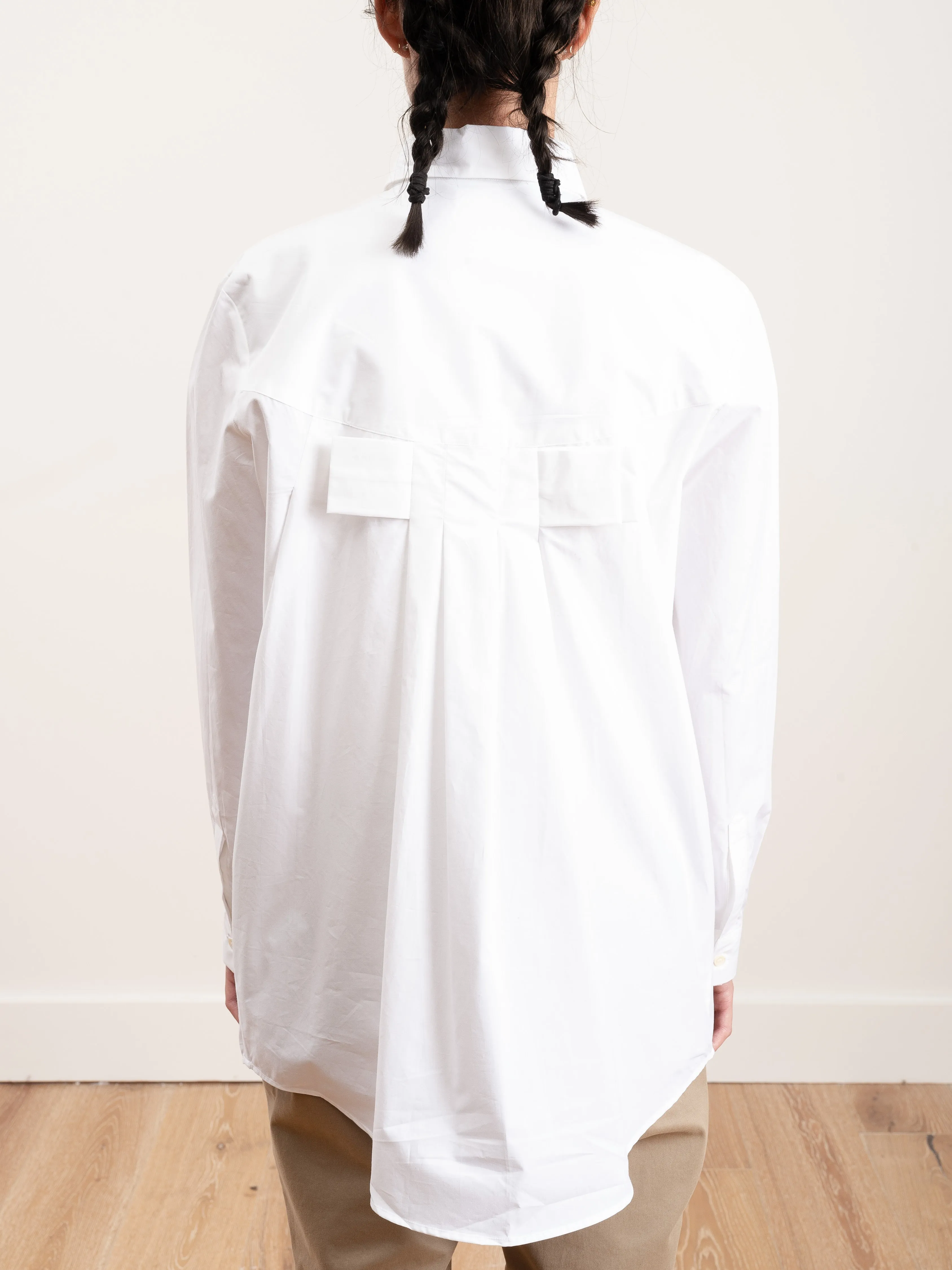 cotton bow shirt