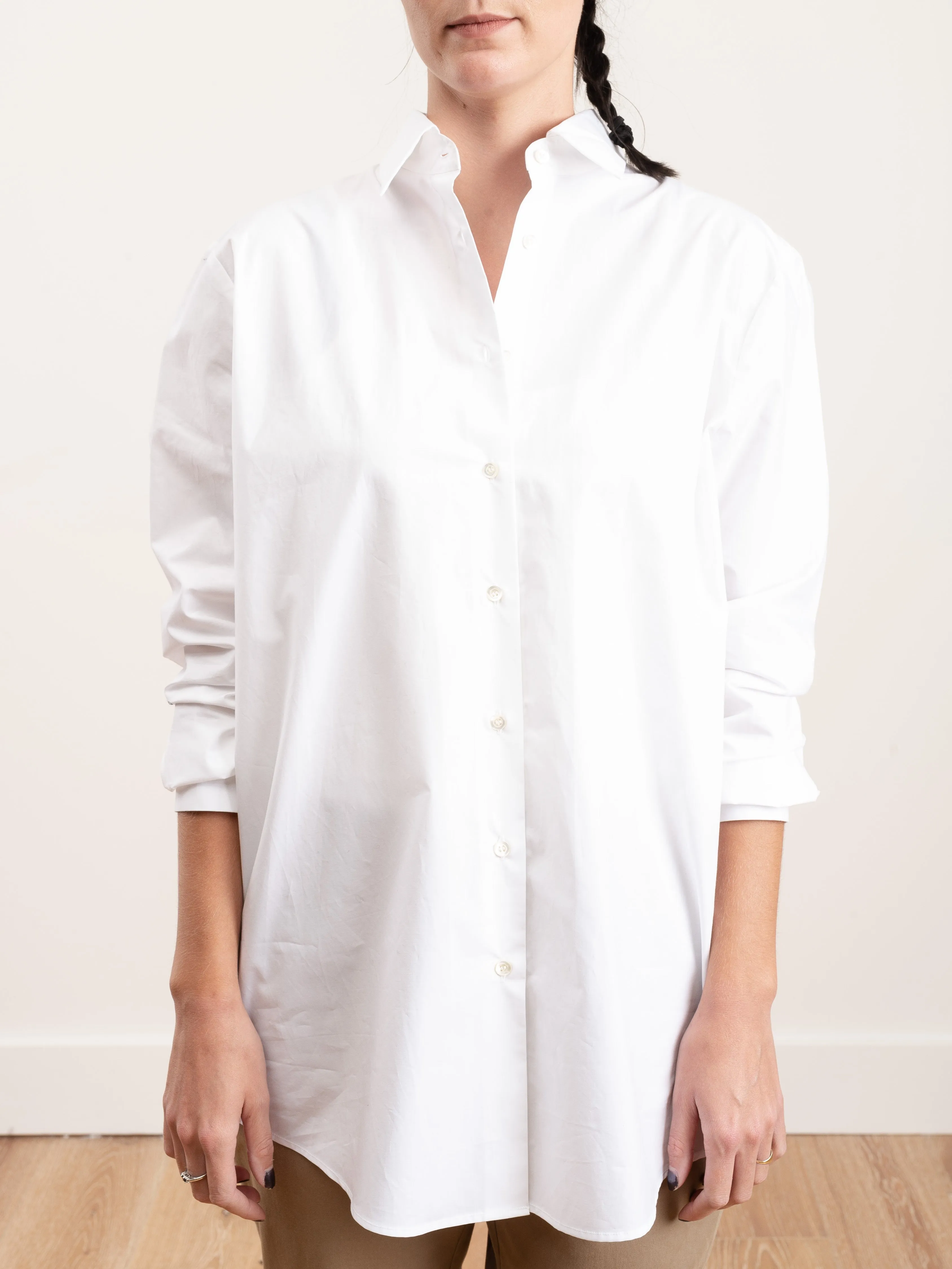 cotton bow shirt