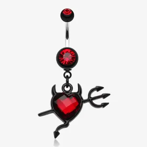 Cruela's Heart Belly Button Ring