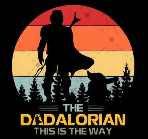 DADALORIAN Screen dtf  Pre order 3-5 business days
