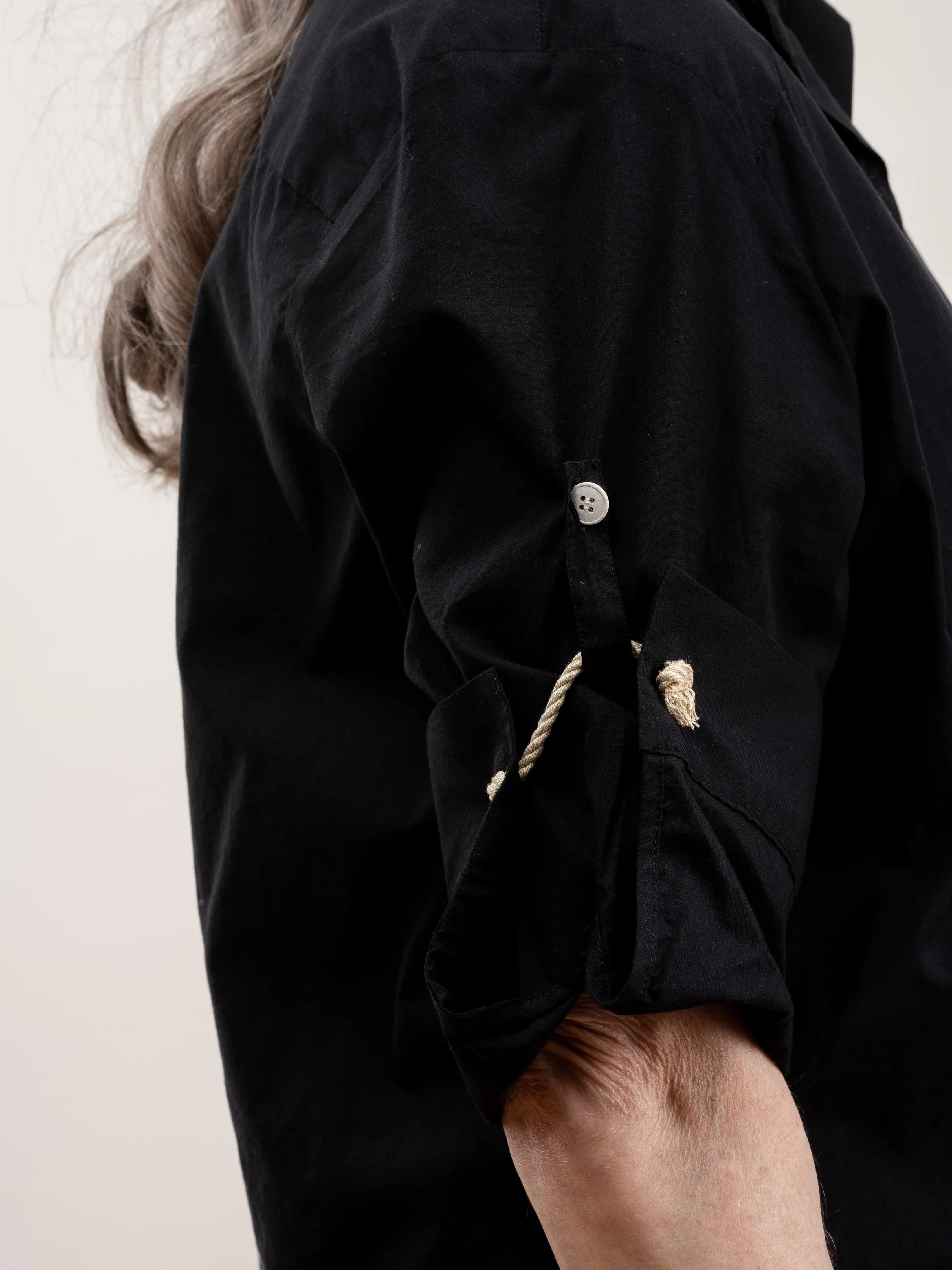 damla shirt - black