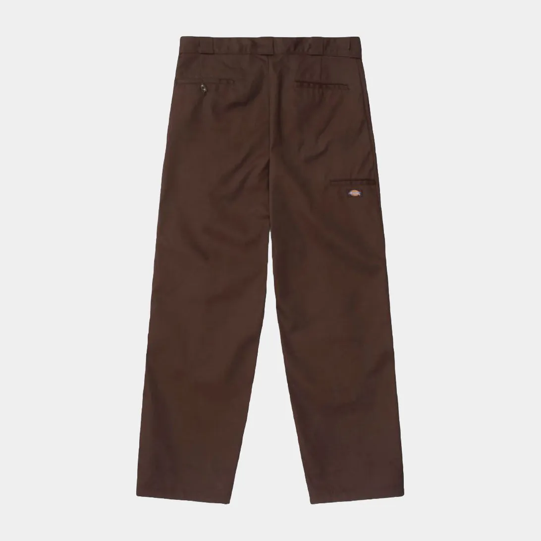 DICKIES LOOSE FIT DOUBLE KNEE WORK PANT - DARK BROWN