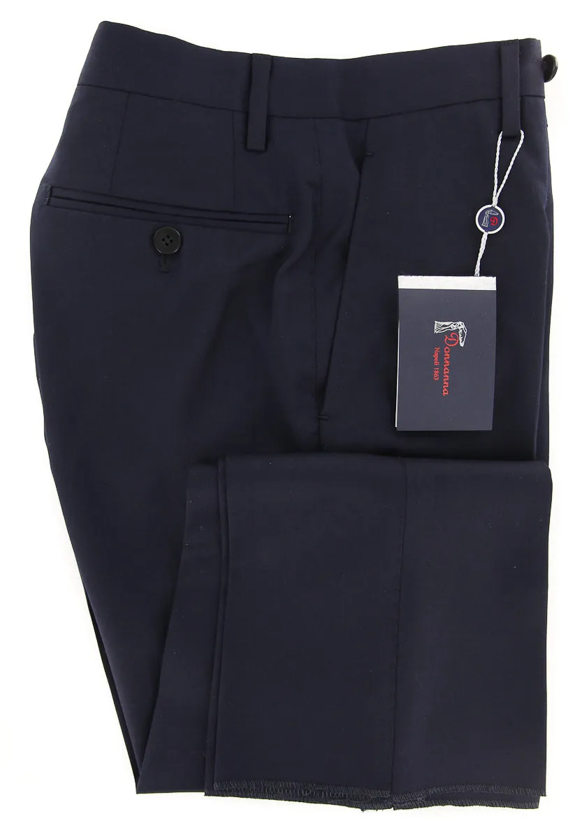 Donnanna Navy Blue Pants - 30 US / 46 EU