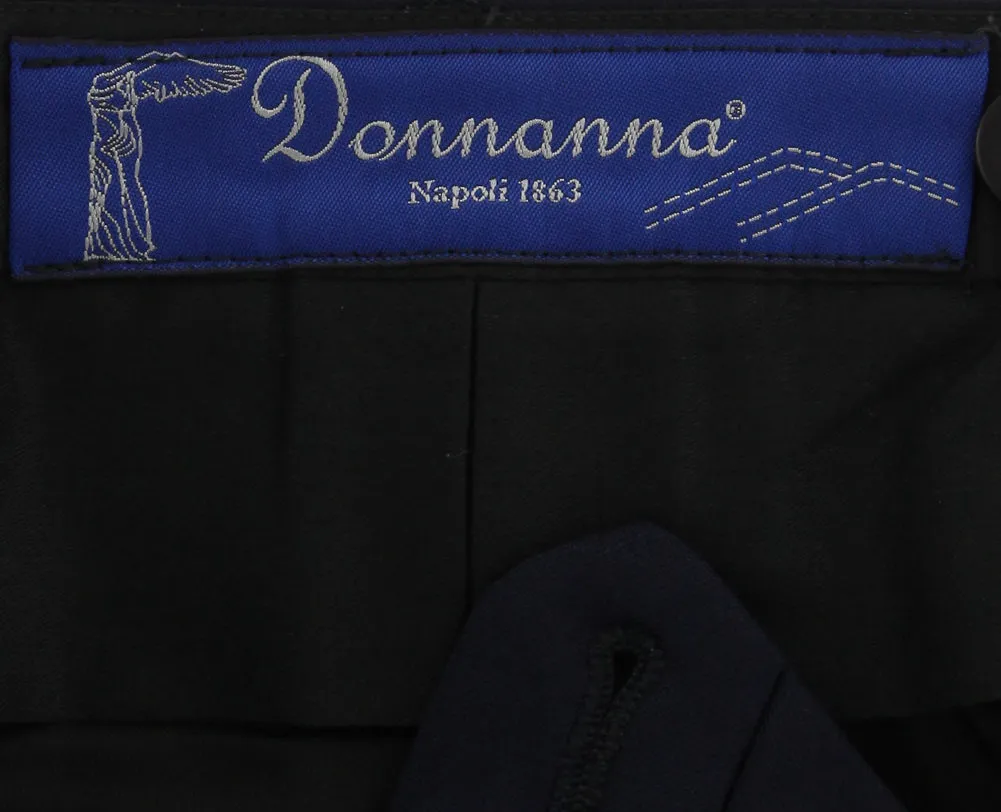 Donnanna Navy Blue Pants - 30 US / 46 EU