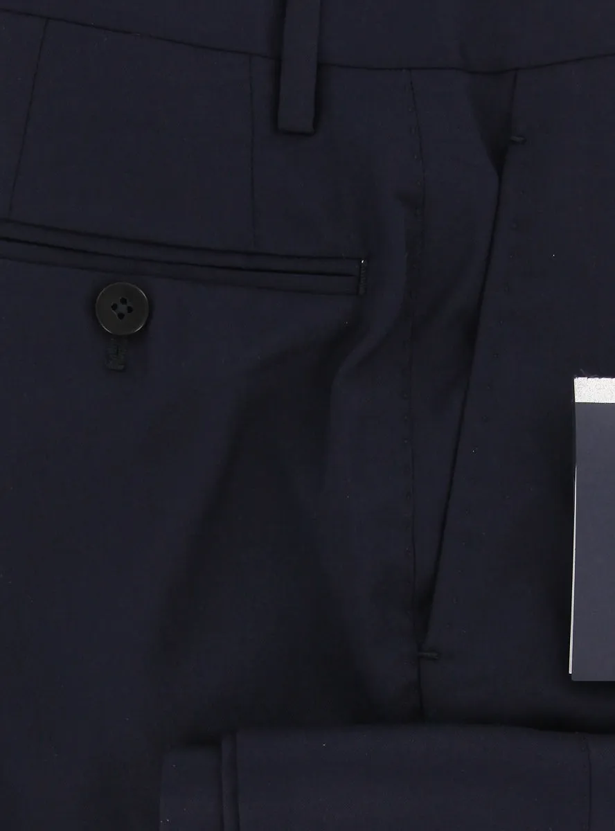 Donnanna Navy Blue Pants - 30 US / 46 EU