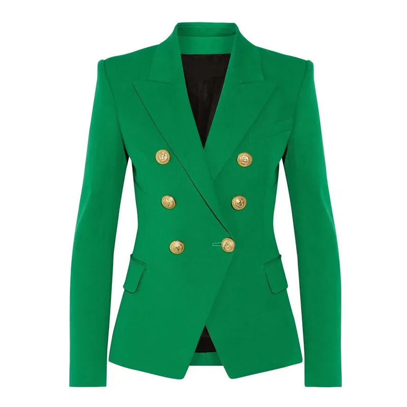 Double Breast Plus Size Blazers