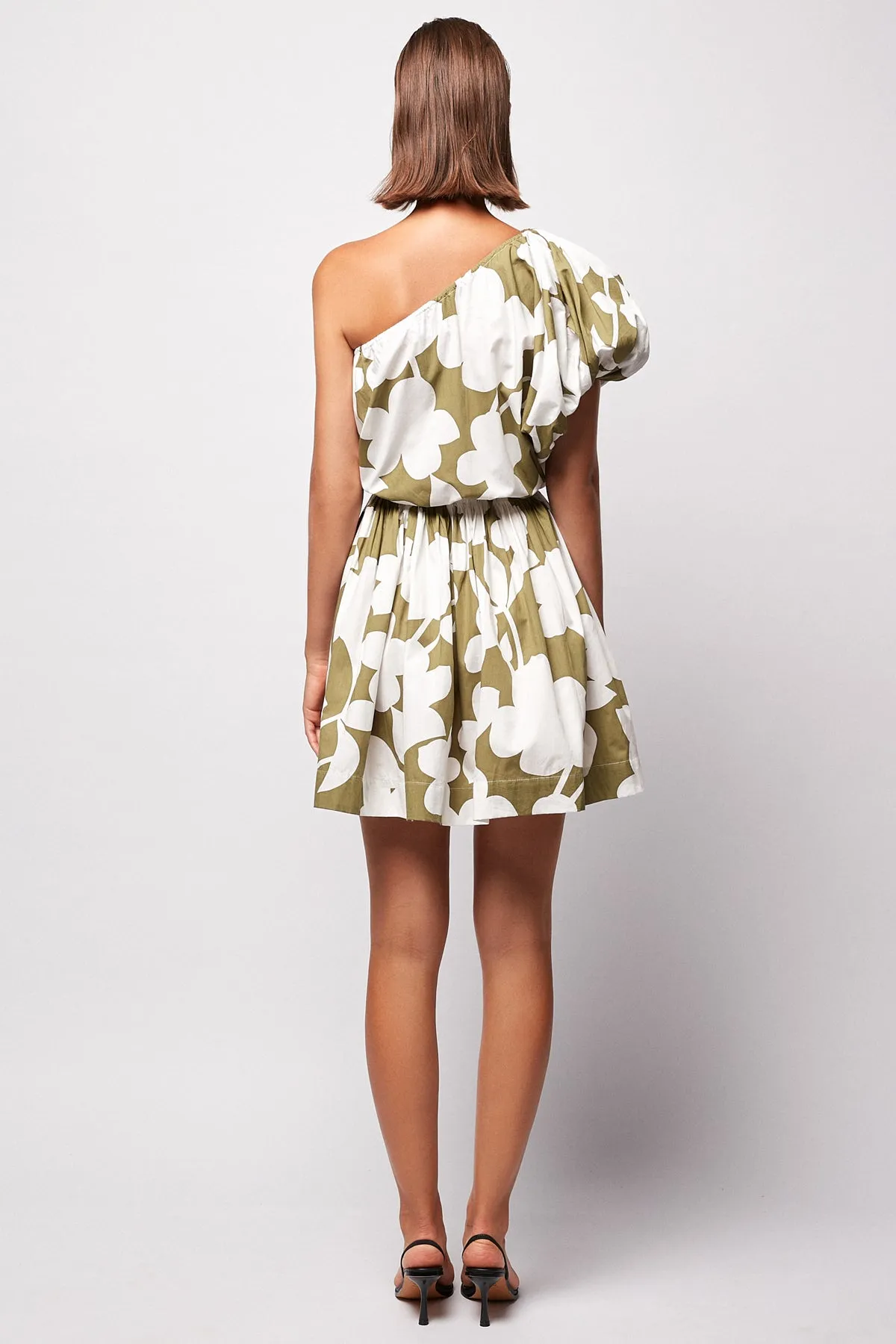 Exaggerated Puff Sleeve Mini