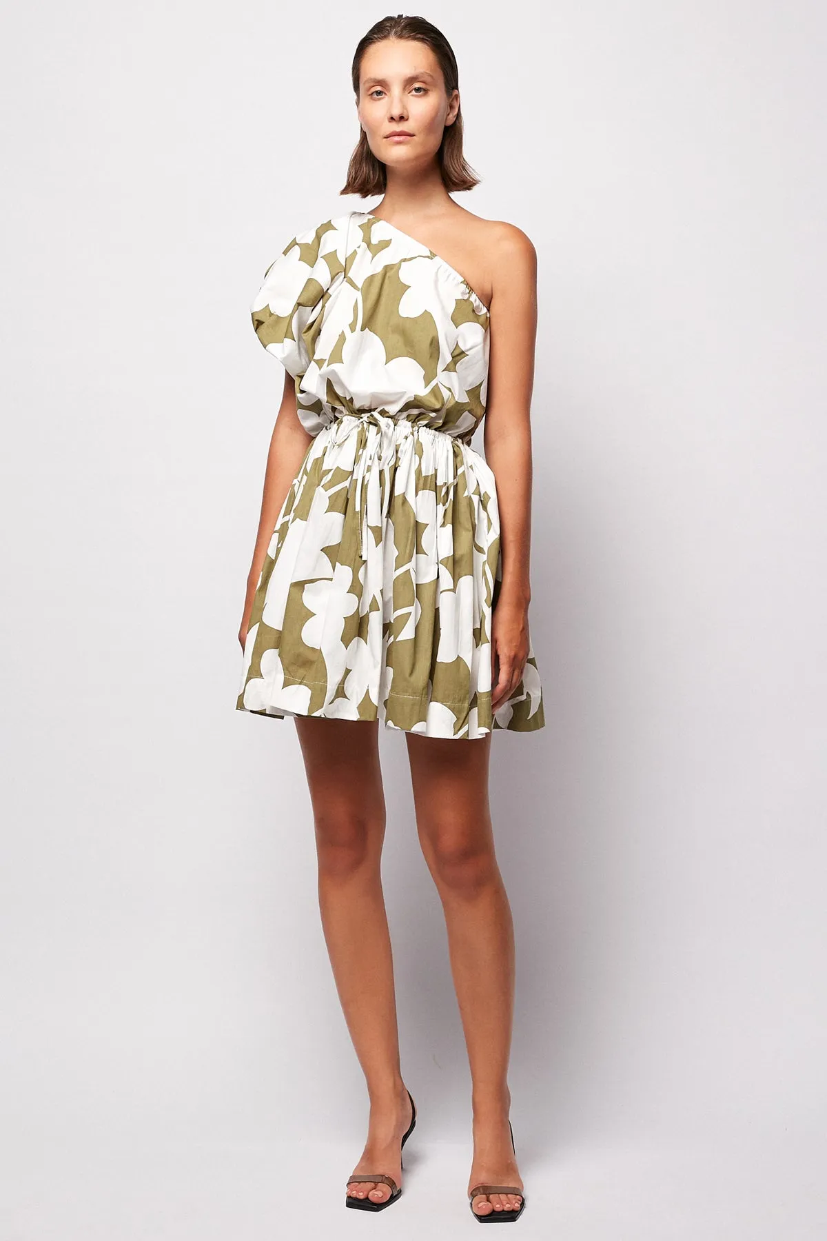 Exaggerated Puff Sleeve Mini