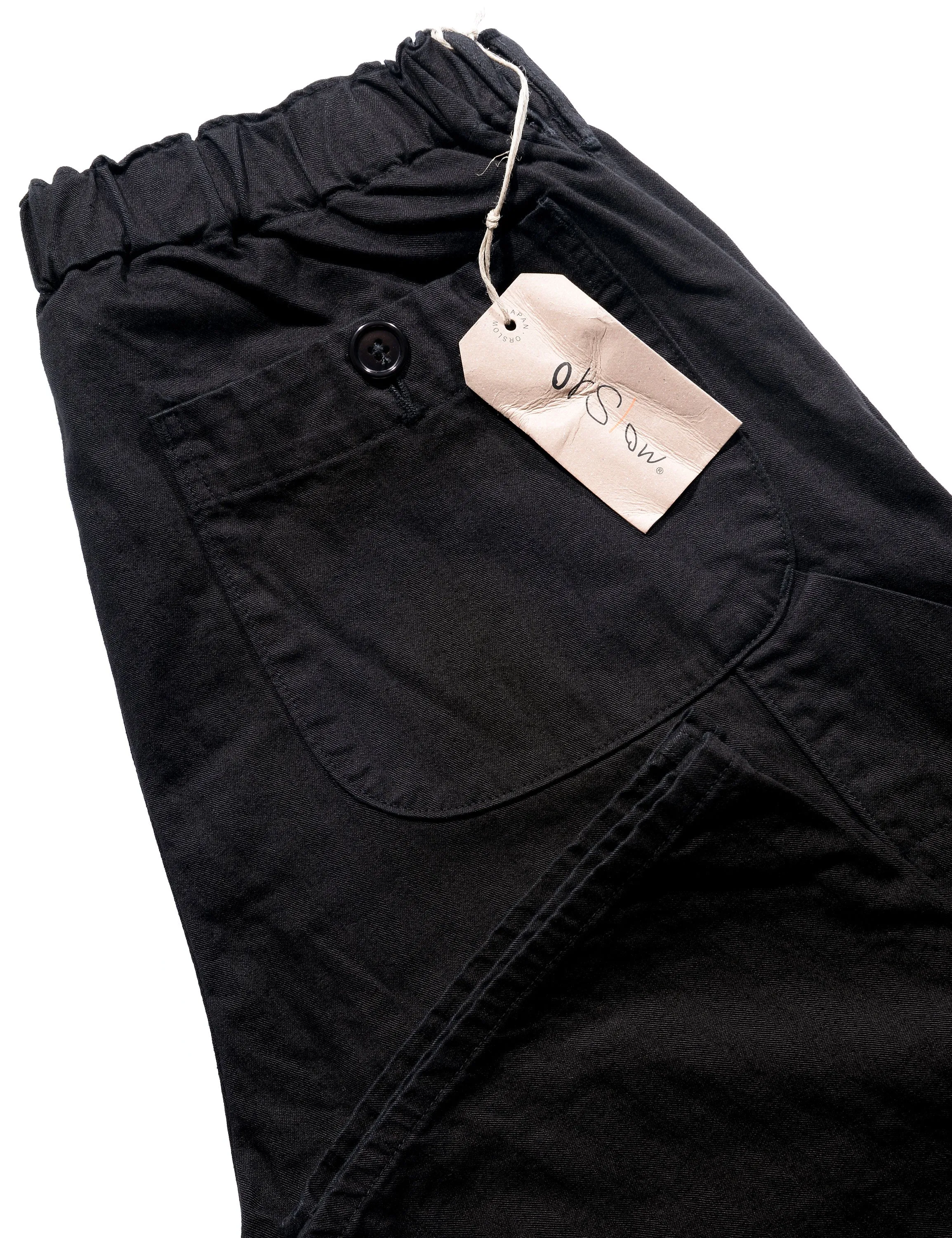 French Work Pants - Black