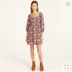 J.Crew x Liberty of London Mini Dress Size 14