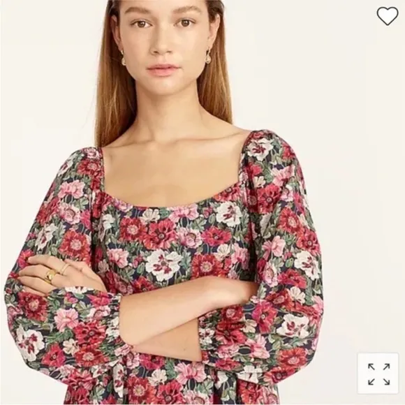 J.Crew x Liberty of London Mini Dress Size 14