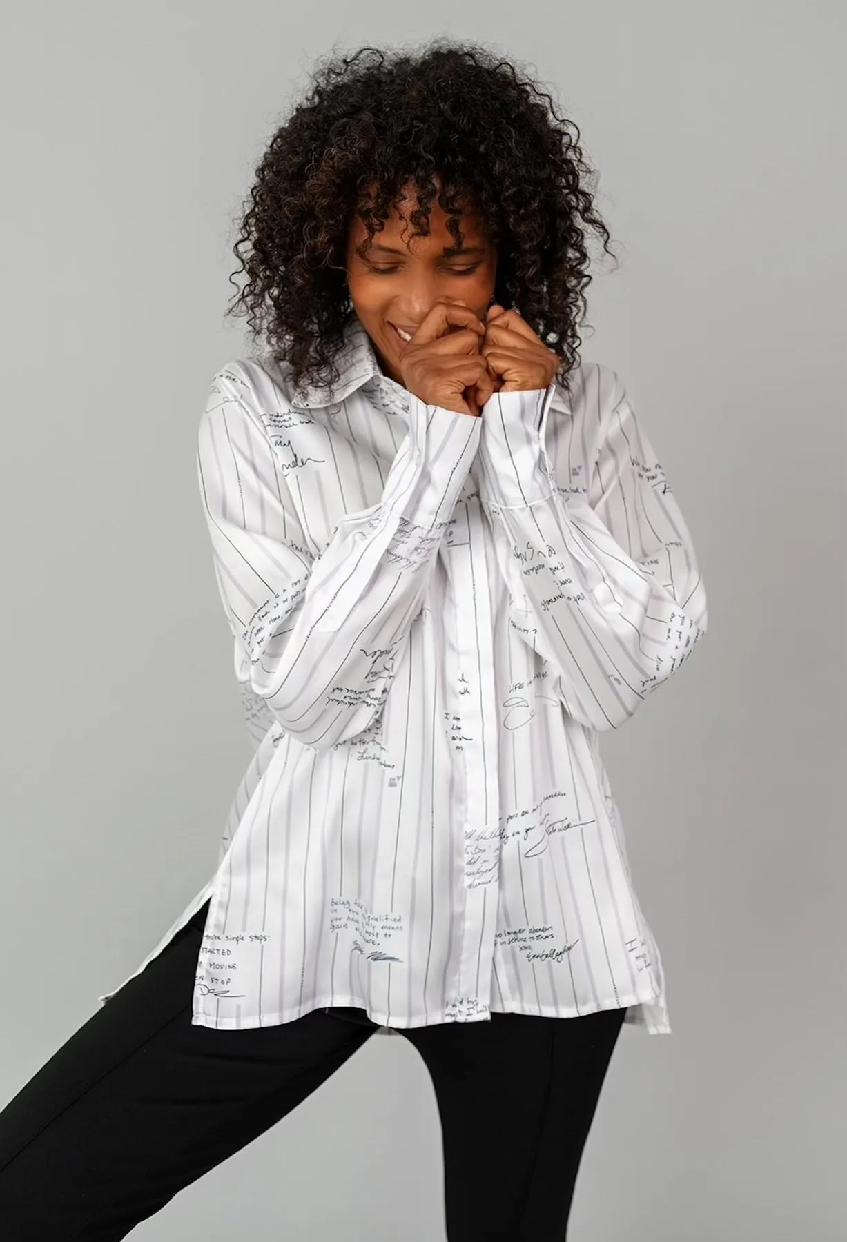 KAMALA OVERSIZED BUTTON-DOWN