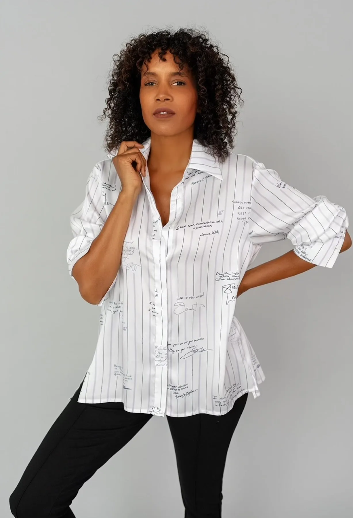KAMALA OVERSIZED BUTTON-DOWN