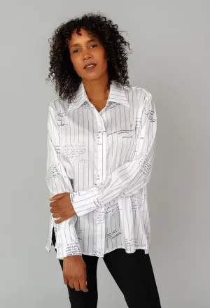 KAMALA OVERSIZED BUTTON-DOWN