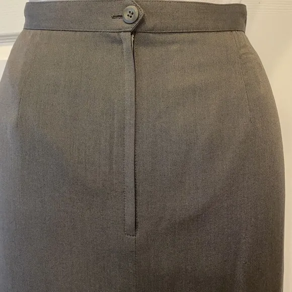 Kasper ASL Business Suit Long Sleeve Dbl Breasted Lined 14 Brn Window Pane NEW