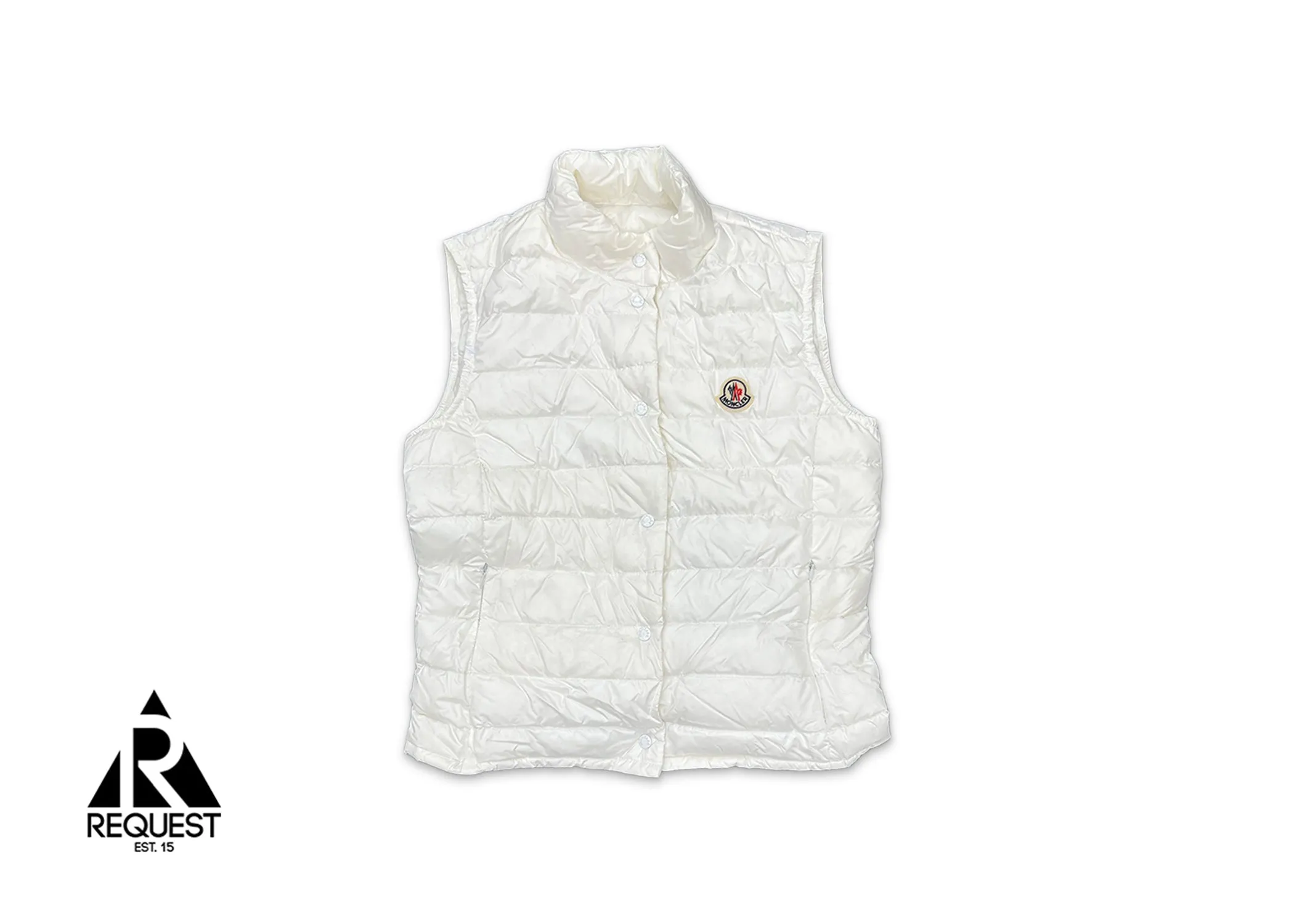 Laine Down Vest "White"
