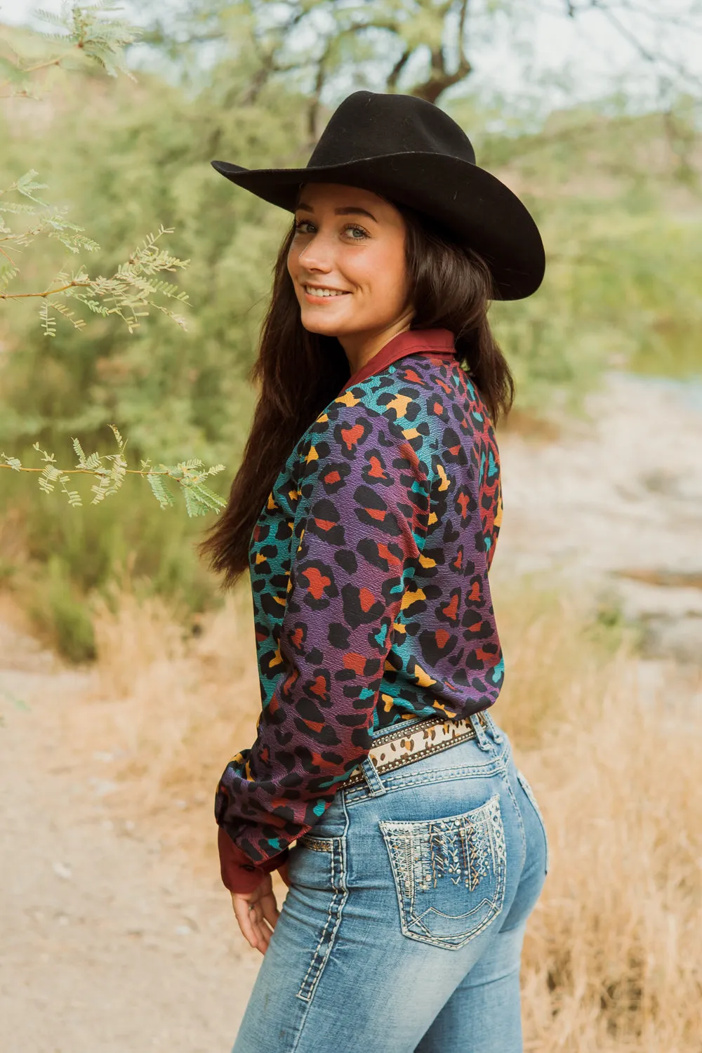 *LAST CHANCE* Prowling For Pinot Button Down
